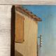 Huile sur carton vintage