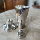 Silver metal shaker