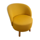 Fauteuil crapaud jaune moutarde habitat