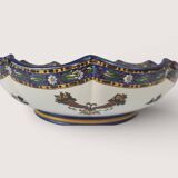 Melon dish in Gien earthenware, 19th century