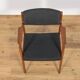 Mid-Century Teak & Leather Armchair by Erik Buck for Ørum Møbelfabrik, Denmark 1960s