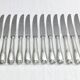 49-piece cutlery set in Louis XV silver-plated metal