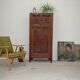 Antique wooden gramophone sideboard Art Deco France 1950