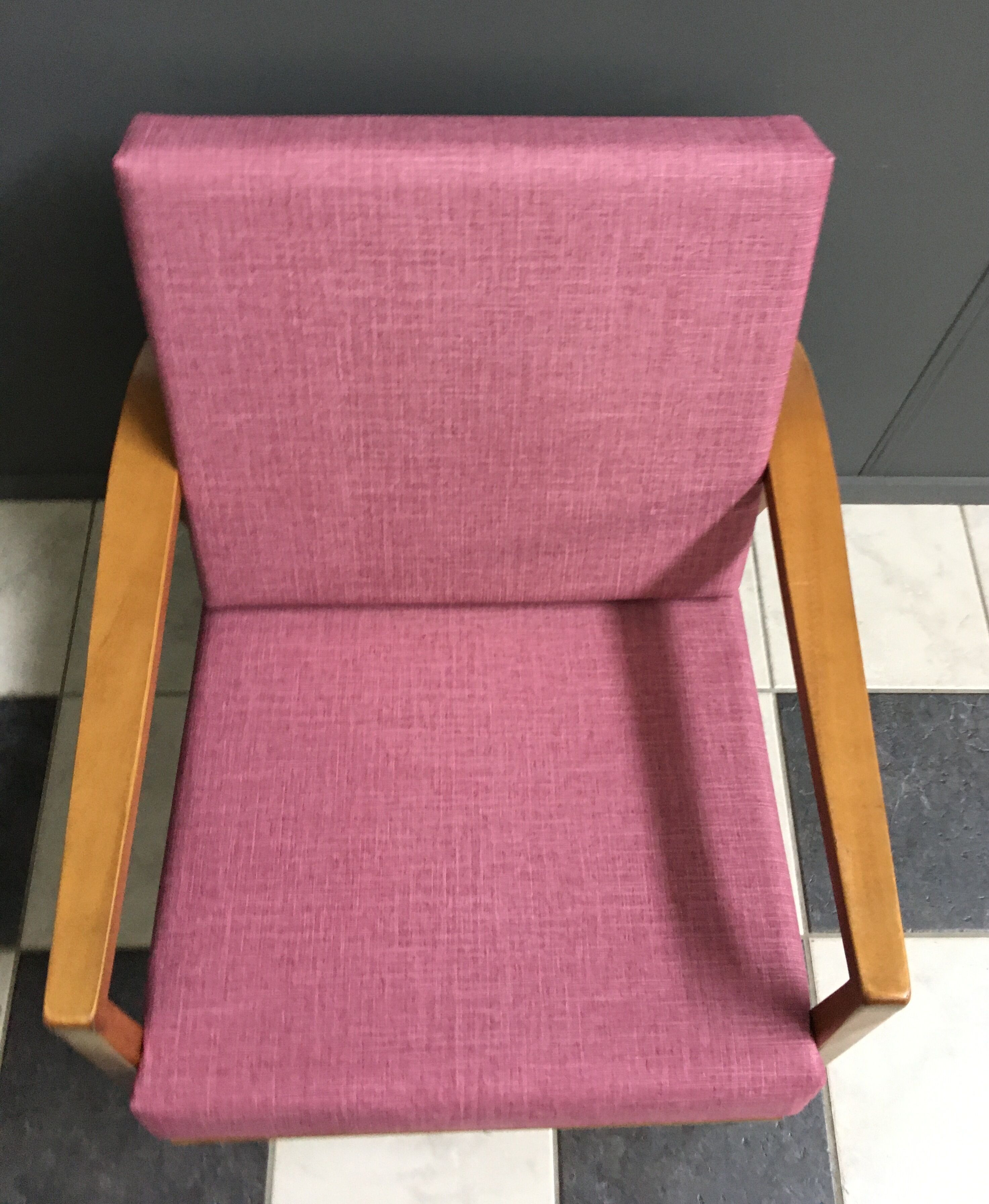 Pink 1960s chair