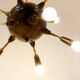 Vintage Sputnik Chandelier, 1960s