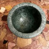 Art Deco period green marble bowl / catchall