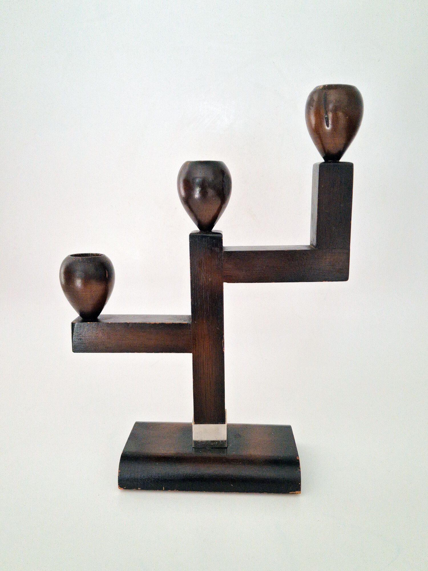 Art Deco candlestick set
