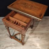 Game table wallet style Napoleon lll