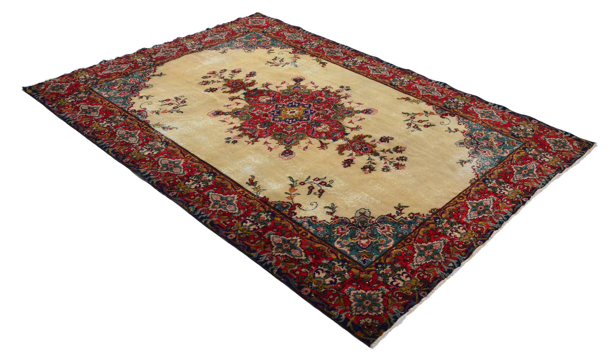 Modern Unique Rug, Turkish Oriental Handmade Boho Kilim Rug,for Kitchen,Bedroom 222 x 310 cm