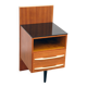 Mid-century bedside table fully renovated by Mojmír Požár, 1960s, Czechoslovakia.
