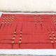 Rare vintage "reconstruction" rug, 1950s