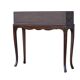 Elegant mid-century teak planter with tray.