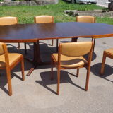 Baumann table and 6 chairs