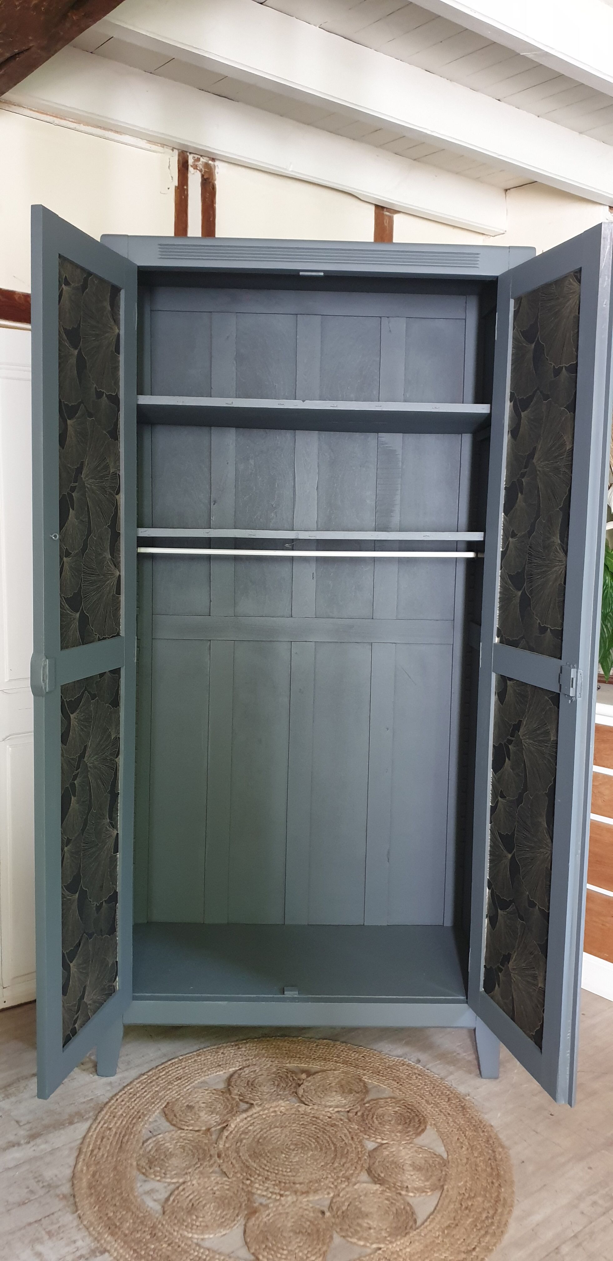 Grey Parisian wardrobe