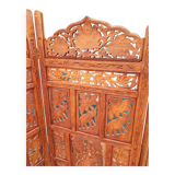 3-panel solid wood screen