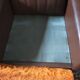 Vintage armchair in faux leather