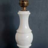 Alabaster lamp foot