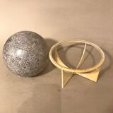 Globe terrestrial moon metal replogle world map 1969