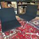 pair of Charles & Ray Eames chairs for Herman Miller model EA 106