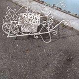 Jardinière fer forgé 1950