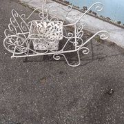 Wrought iron planter 1950