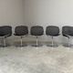 Set O-line dining chairs by Herbert Ohl, Wilkhahn 1980s