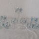 9 glasses blue flowers model veronica arcopal arcoroc vintage countryside