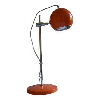 Orange eye ball lamp