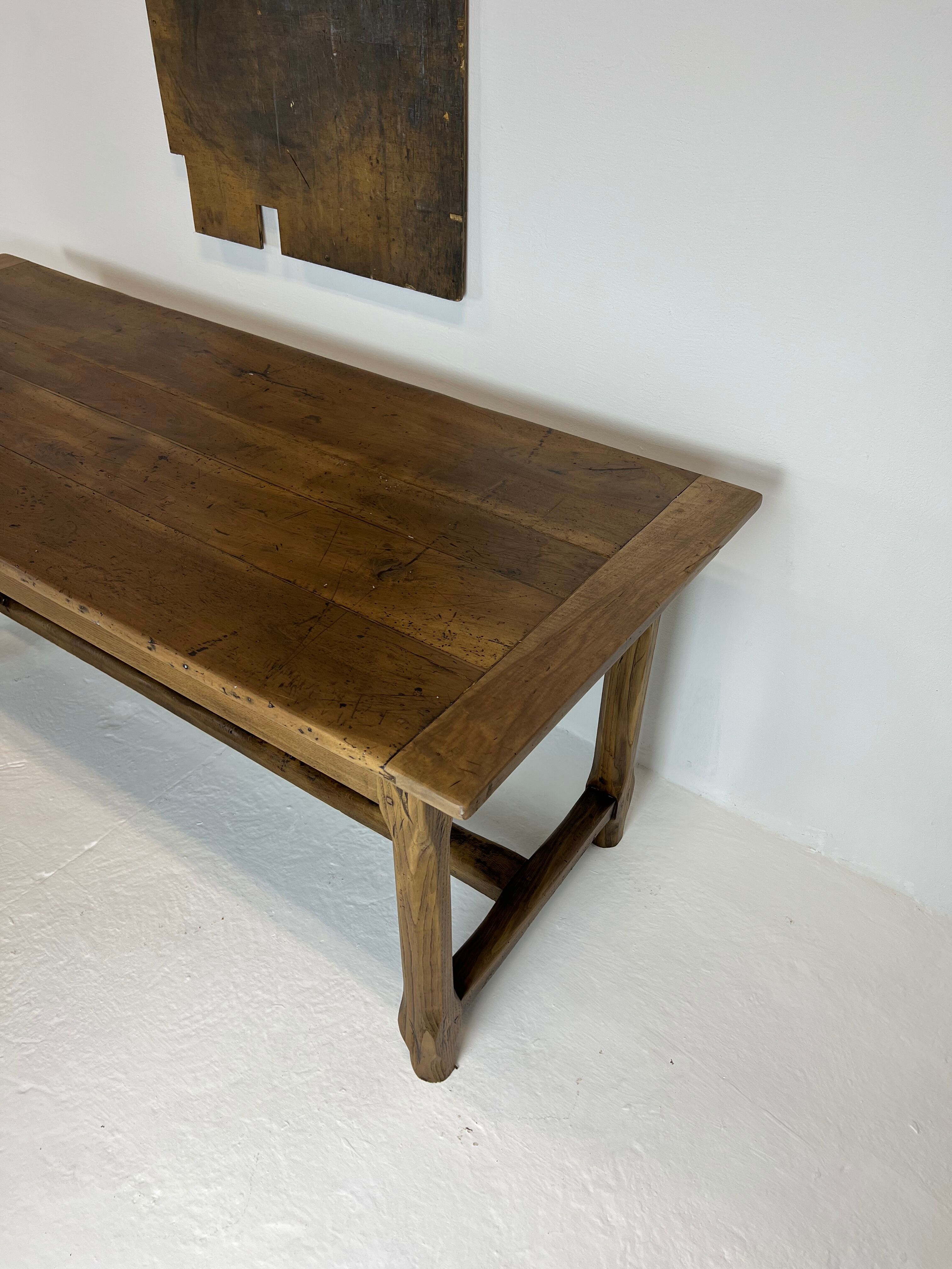 Old oak farmhouse table, 20s