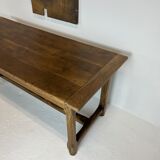 Old oak farmhouse table, 20s