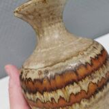 Beautiful vase by HNB in ​​his own workshop 1980s Denmark.