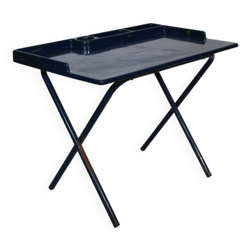 Space Age Industrial Desk in Metal, France, 1980s