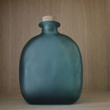 Turquoise blue bottle