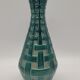 Vase style West Germany braided green 3458