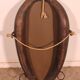 mirror made from a leather horse harness
