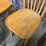 Lot de 6 chaise de bistrot ancienne 1960