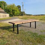 Early 20th century farmhouse table giant workbench