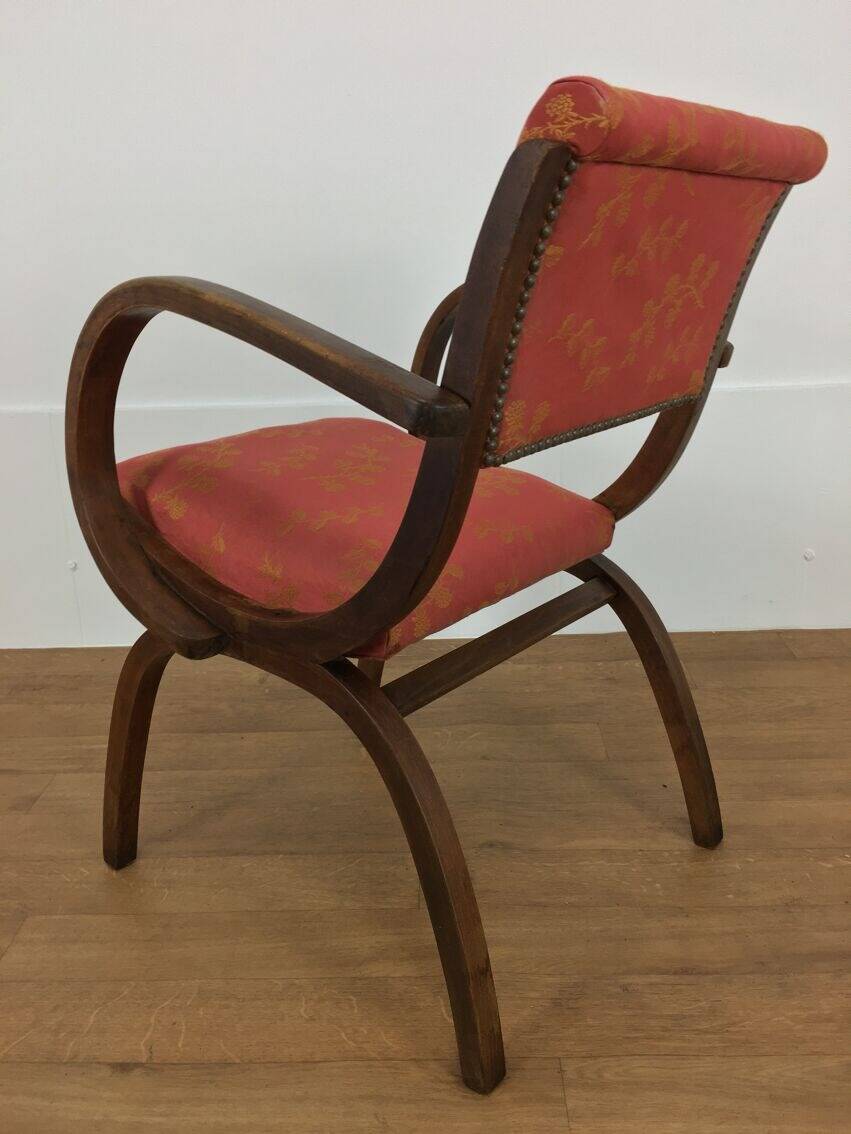 1940s bridge armchair