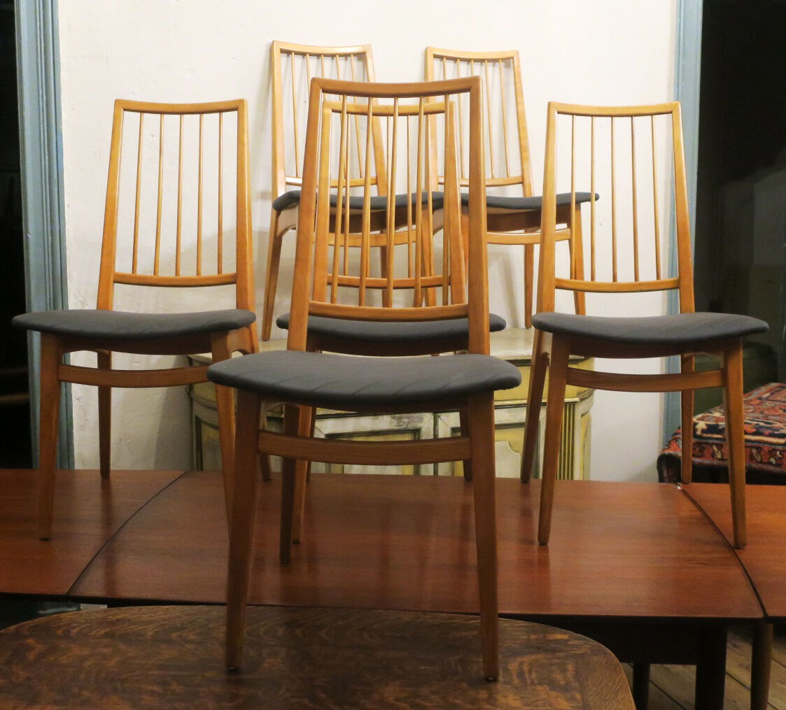 Set of 6 Danish dining chairs 1960