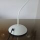 80s white metal desk lamp