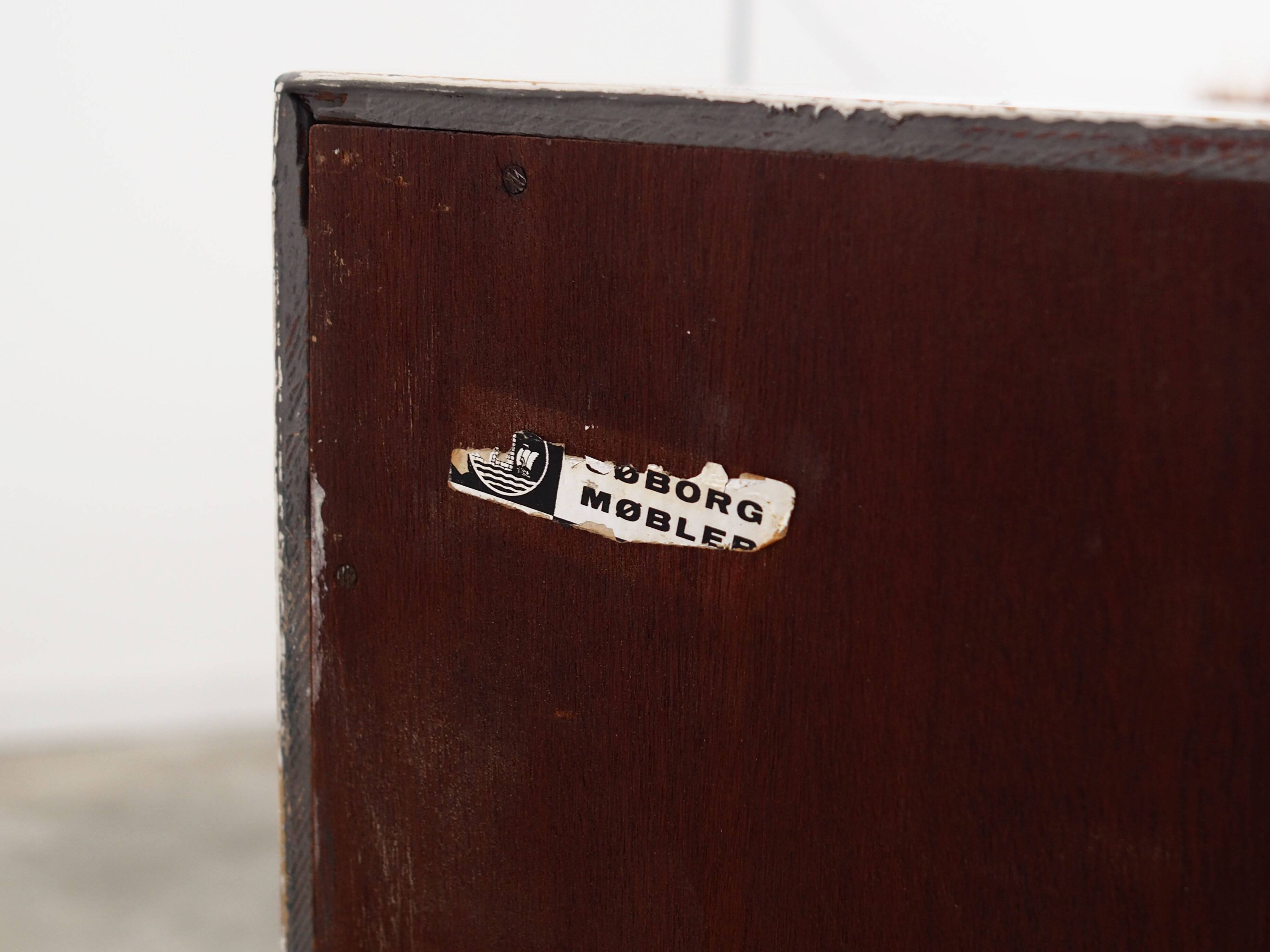 Secrétaire en frêne, design danois, années 1960, designer : Børge Mogensen, fabricant : Søborg Møbler