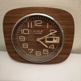 Wall clock year 1960/70 in formica