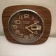 Wall clock year 1960/70 in formica