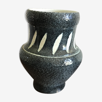 Ceramic vase by Vallauris Voltz