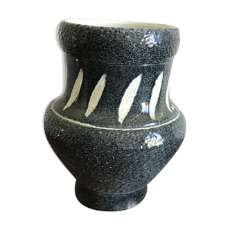 Ceramic vase by Vallauris Voltz