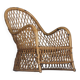 Fauteuil en rotin Gervasoni, années 1960