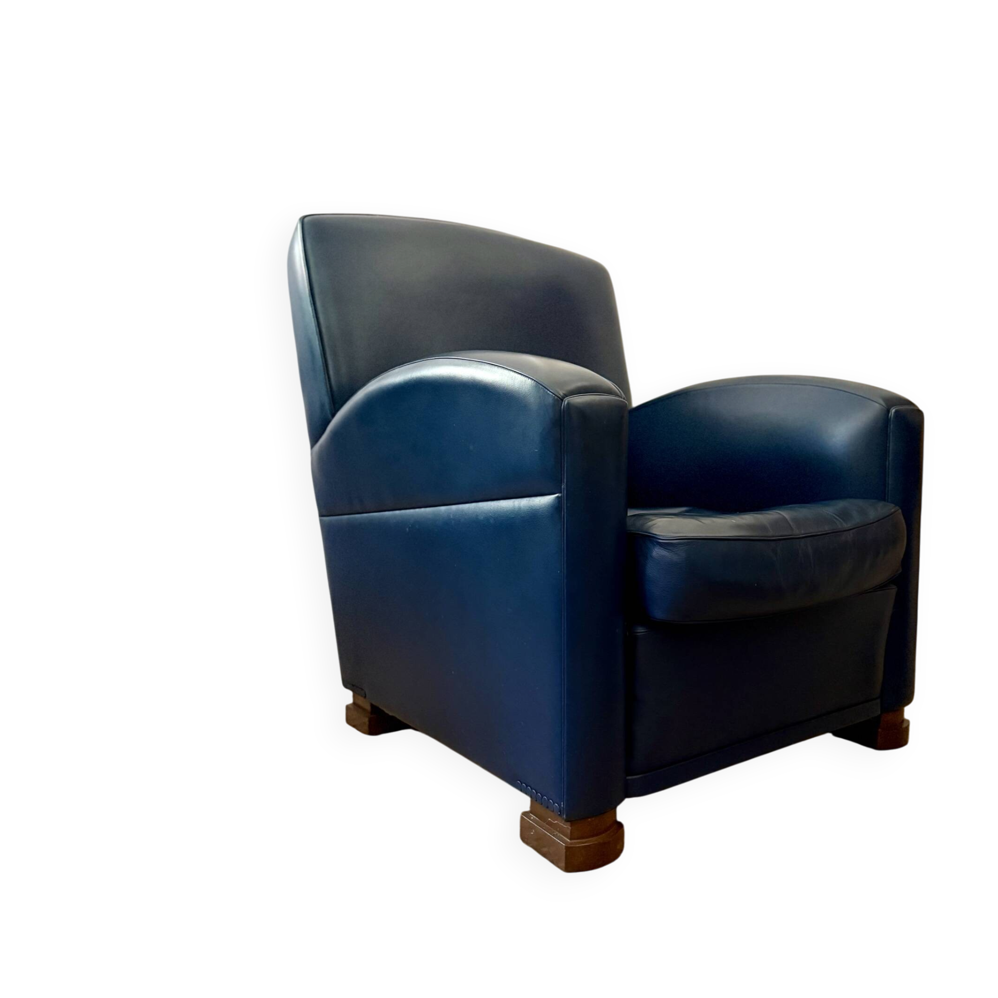 Tabarin Armchair in Leather by Poltrona Frau