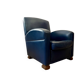 Tabarin Armchair in Leather by Poltrona Frau