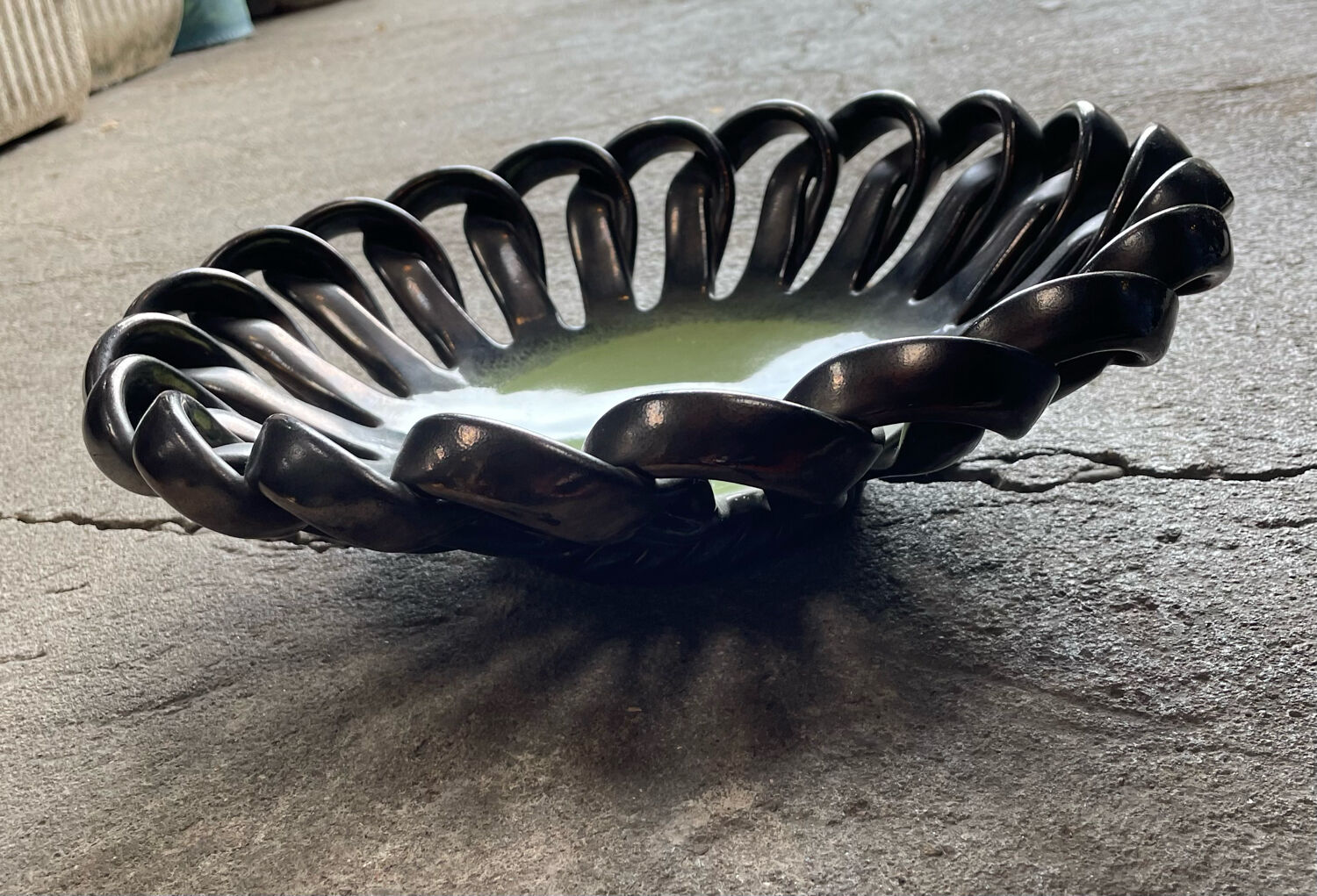 Ceramic fruit cup 1950