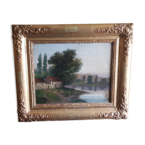 Huile sur toile